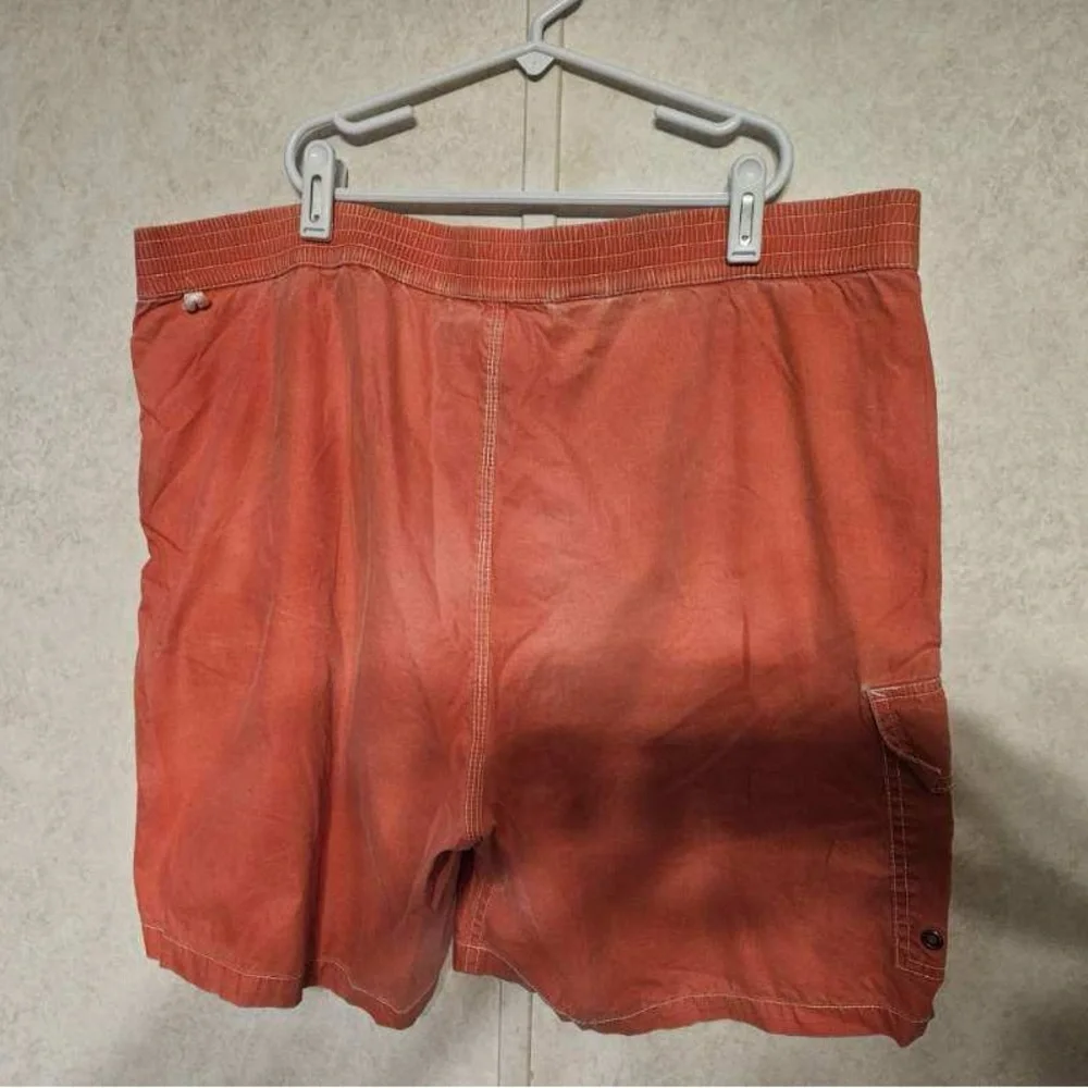 Ralph Lauren Coral Polo Shorts with Navy Accents‎
